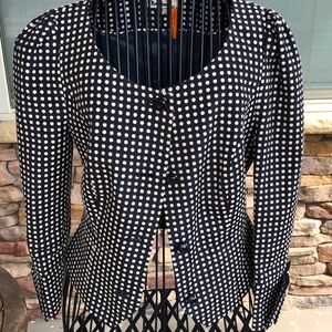Beautiful Polka Dot Blazer Sz. 0